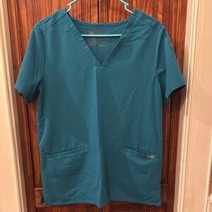 Figs Women's Teal Top
